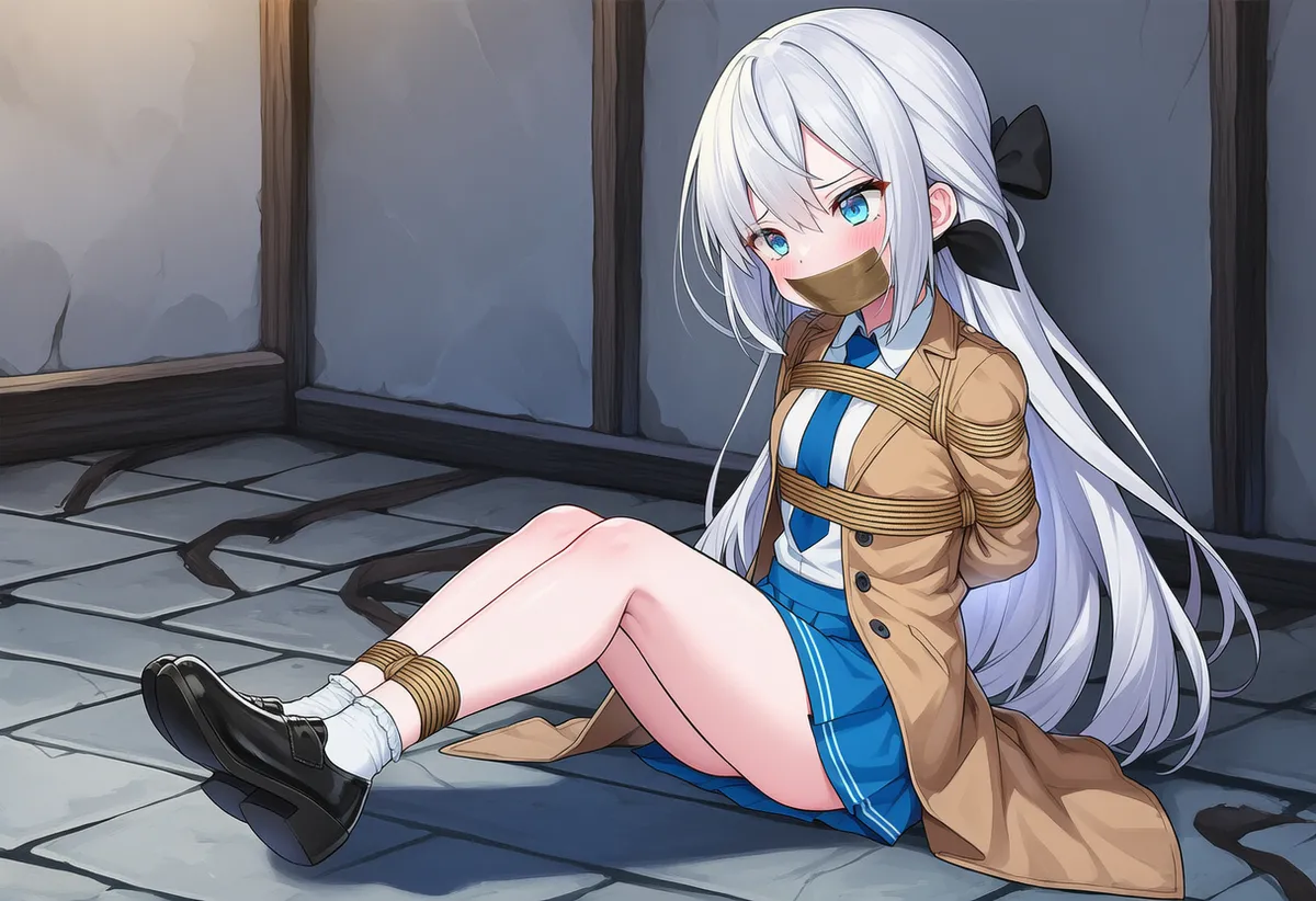 School Girls Bondage - Image 383