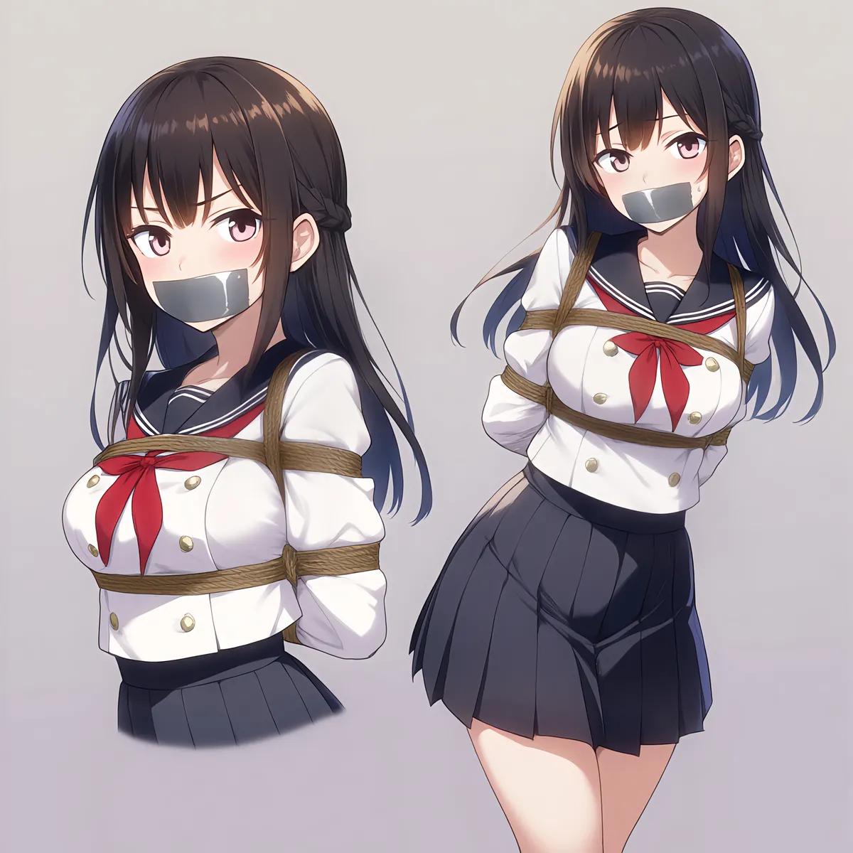 School Girls Bondage - Image 41