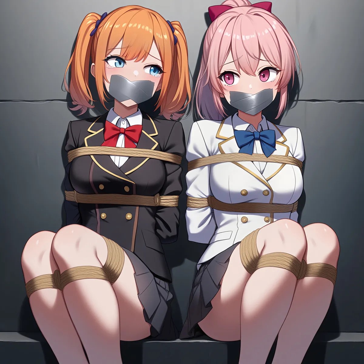 School Girls Bondage - Image 42