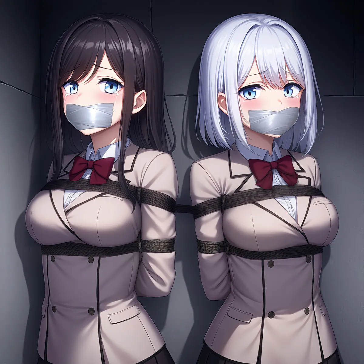 School Girls Bondage - Image 44