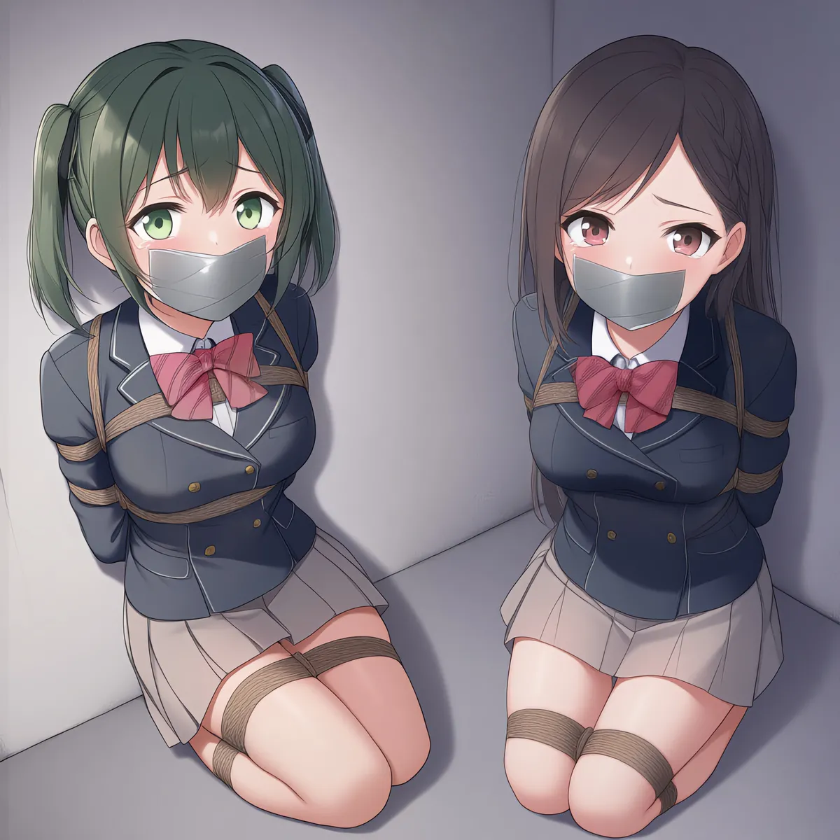 School Girls Bondage - Image 45