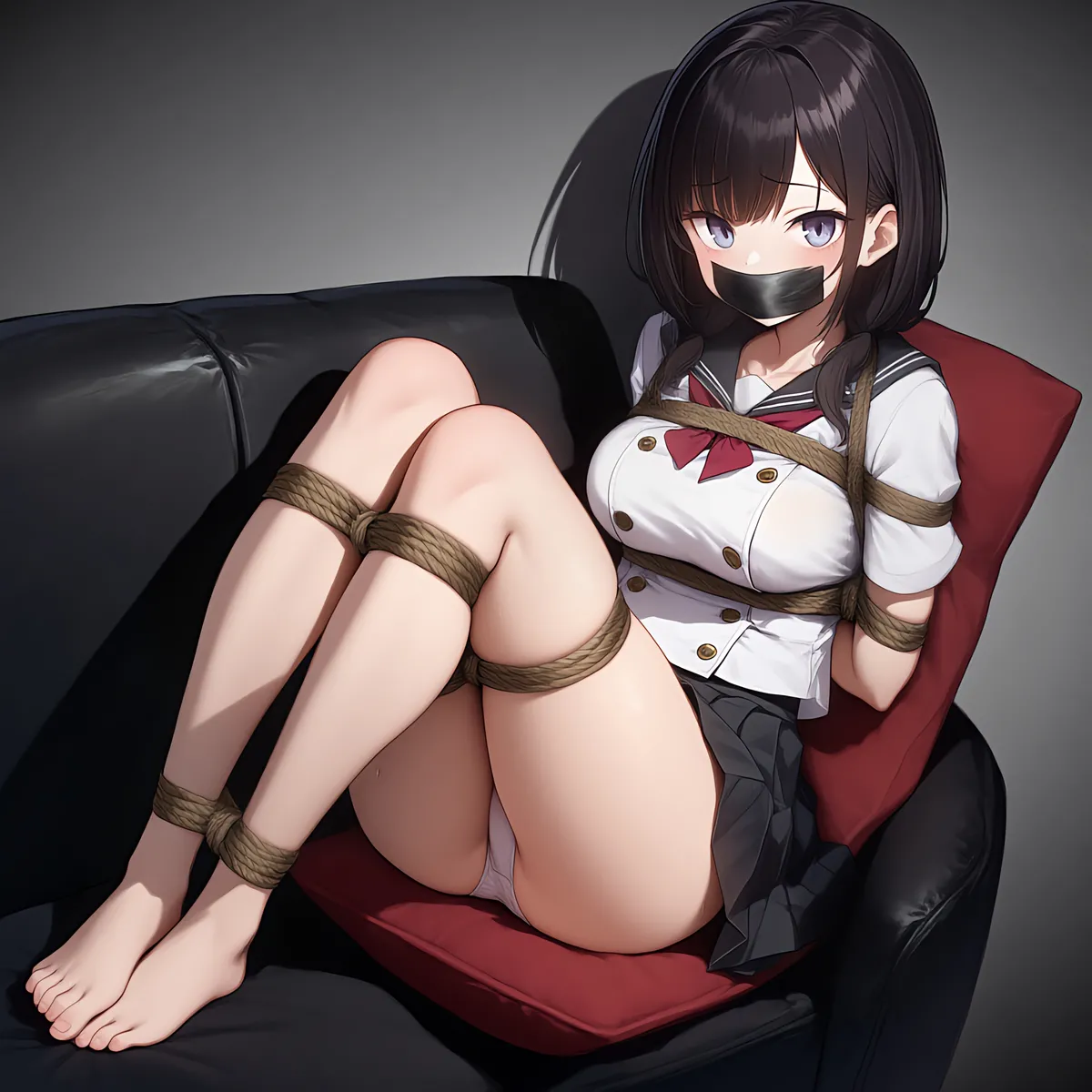 School Girls Bondage - Image 51