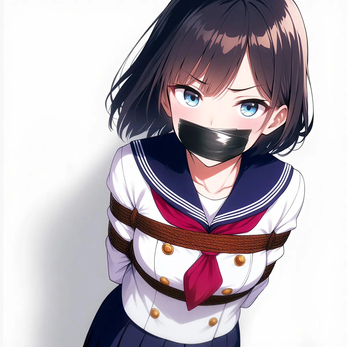 School Girls Bondage - Image 52