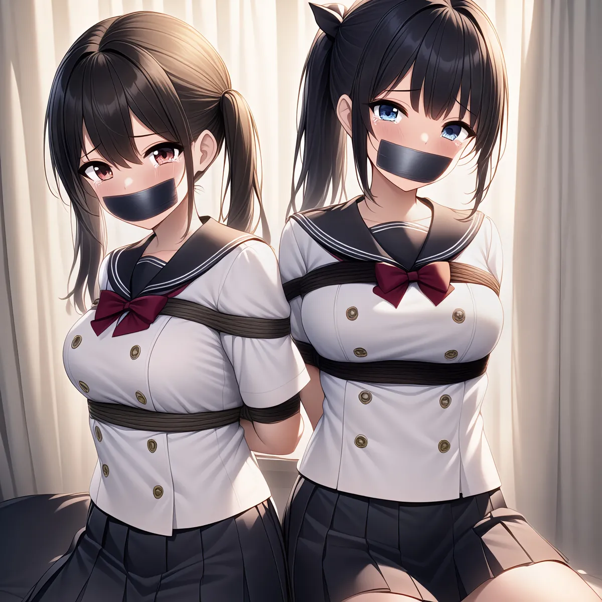 School Girls Bondage - Image 53