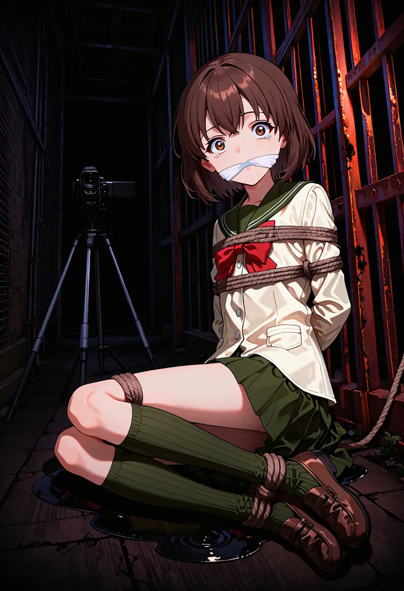 School Girls Bondage - Image 7