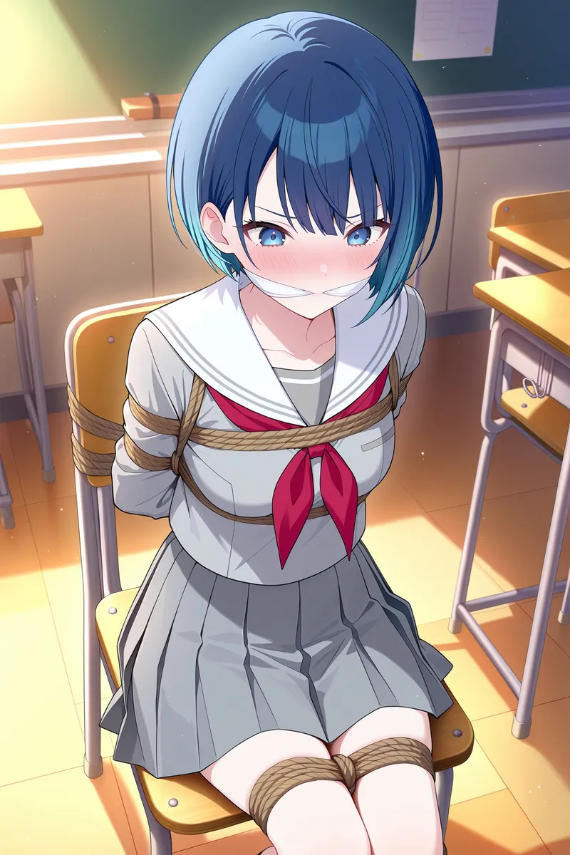 School Girls Bondage - Image 72