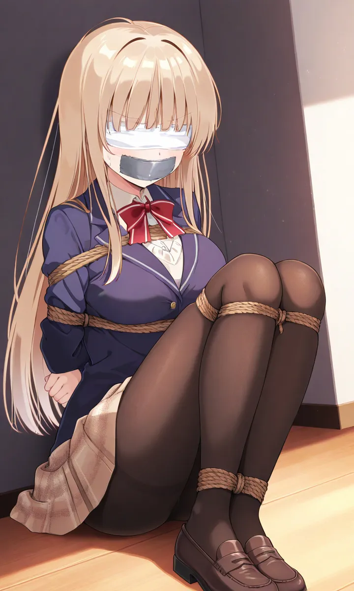 School Girls Bondage - Image 75