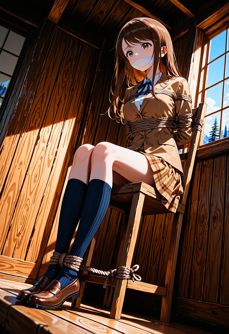 School Girls Bondage - Image 9