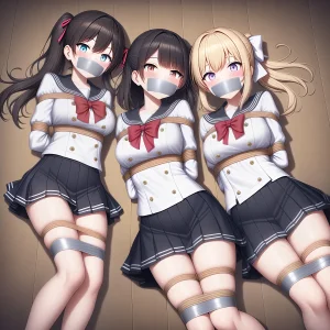 School Girls Bondage - Page 55