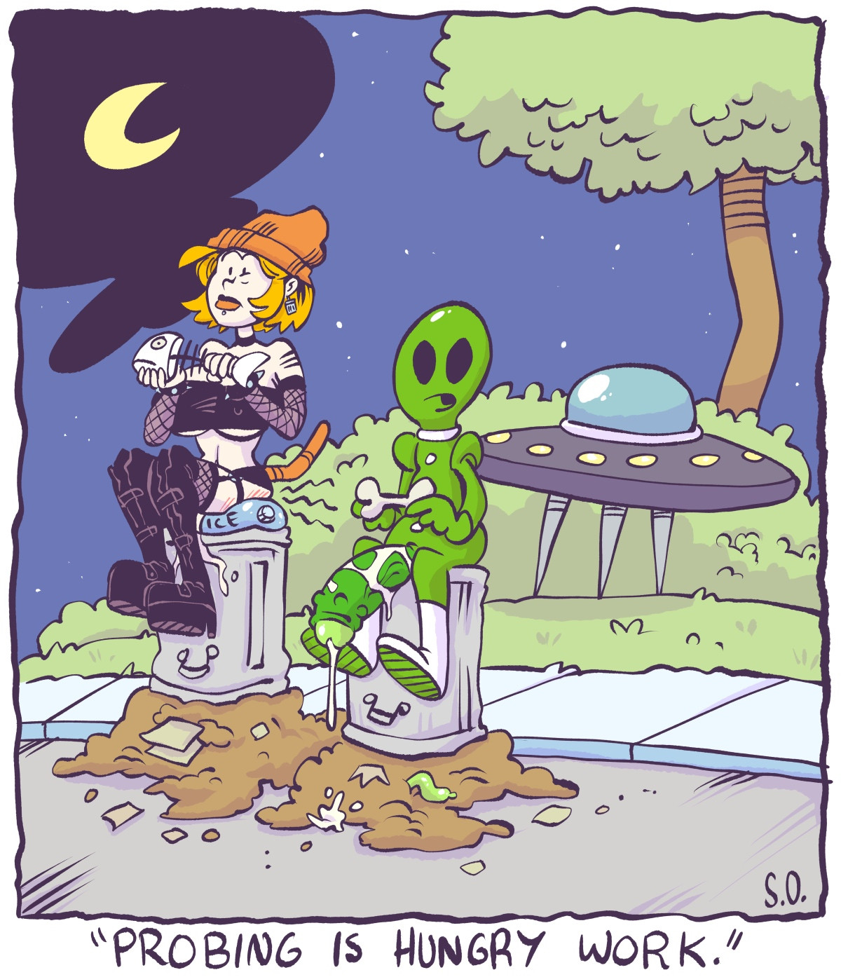 Seeping Ooze Goth Bimbo Heathcliff - Image 13