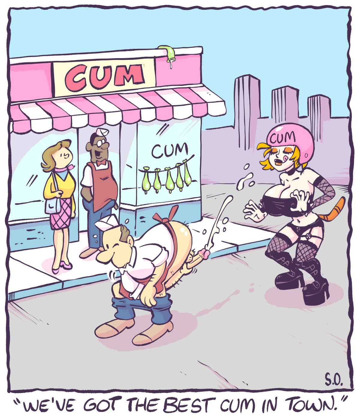 Seeping Ooze Goth Bimbo Heathcliff - Image 14