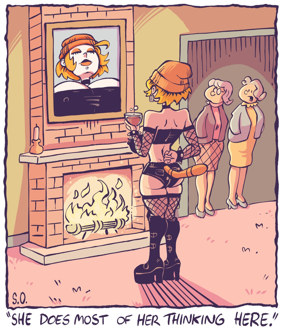 Seeping Ooze Goth Bimbo Heathcliff - Image 15