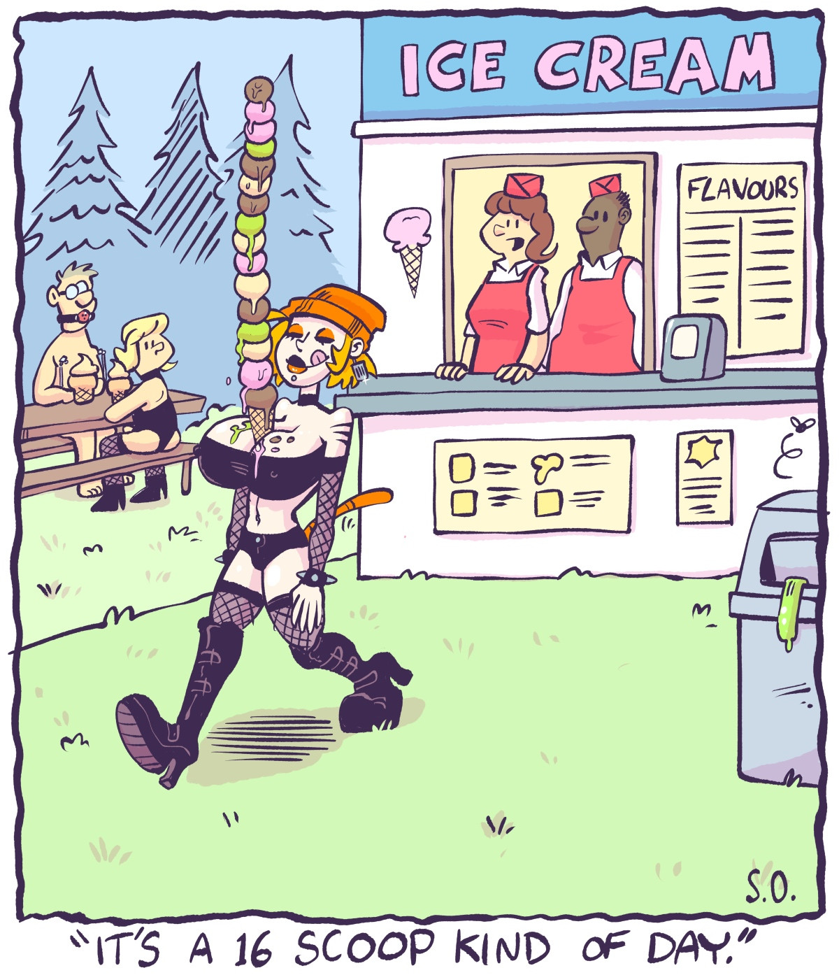 Seeping Ooze Goth Bimbo Heathcliff - Image 18