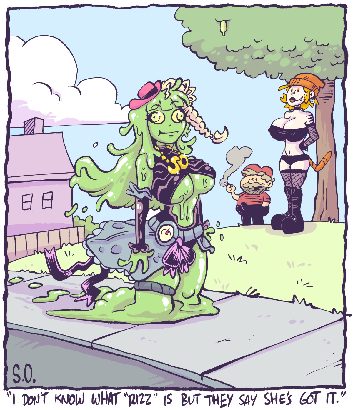 Seeping Ooze Goth Bimbo Heathcliff - Image 30