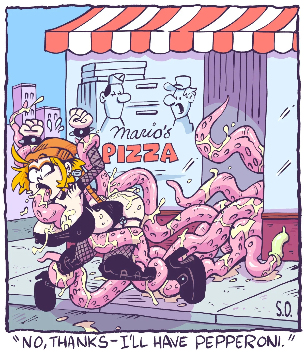 Seeping Ooze Goth Bimbo Heathcliff - Image 33