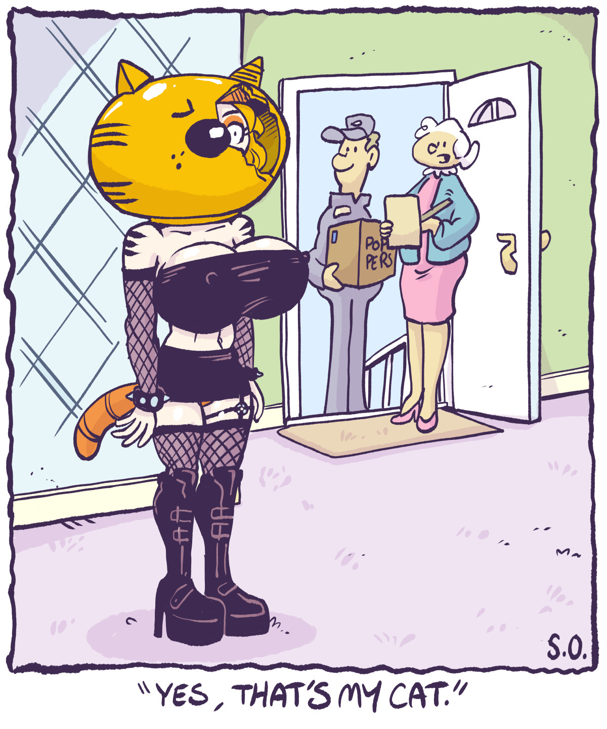 Seeping Ooze Goth Bimbo Heathcliff - Image 4