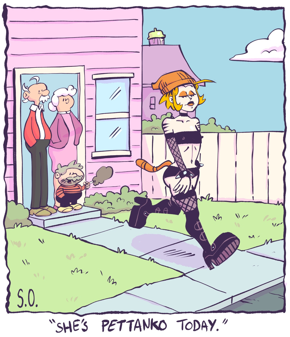 Seeping Ooze Goth Bimbo Heathcliff - Image 41