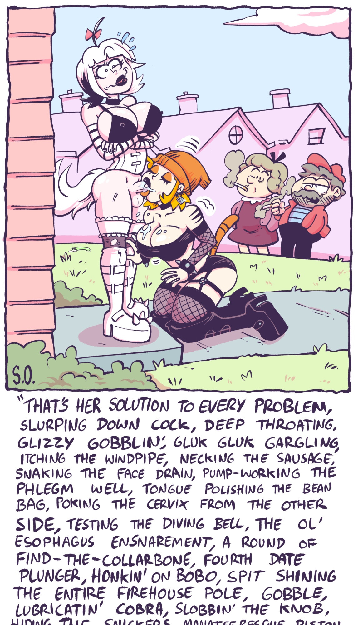 Seeping Ooze Goth Bimbo Heathcliff - Image 46