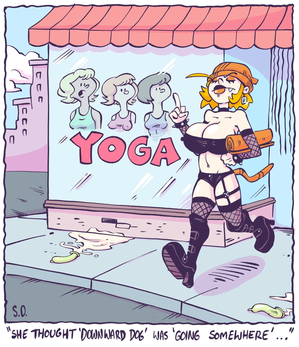 Seeping Ooze Goth Bimbo Heathcliff - Image 47