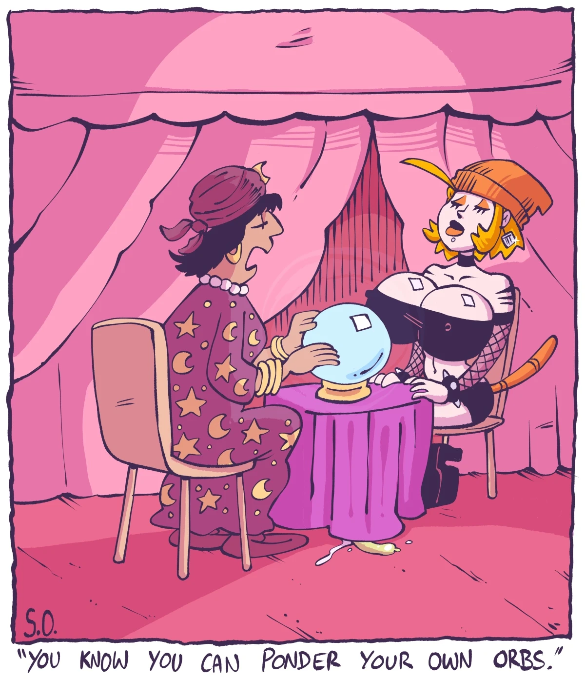 Seeping Ooze Goth Bimbo Heathcliff - Image 49