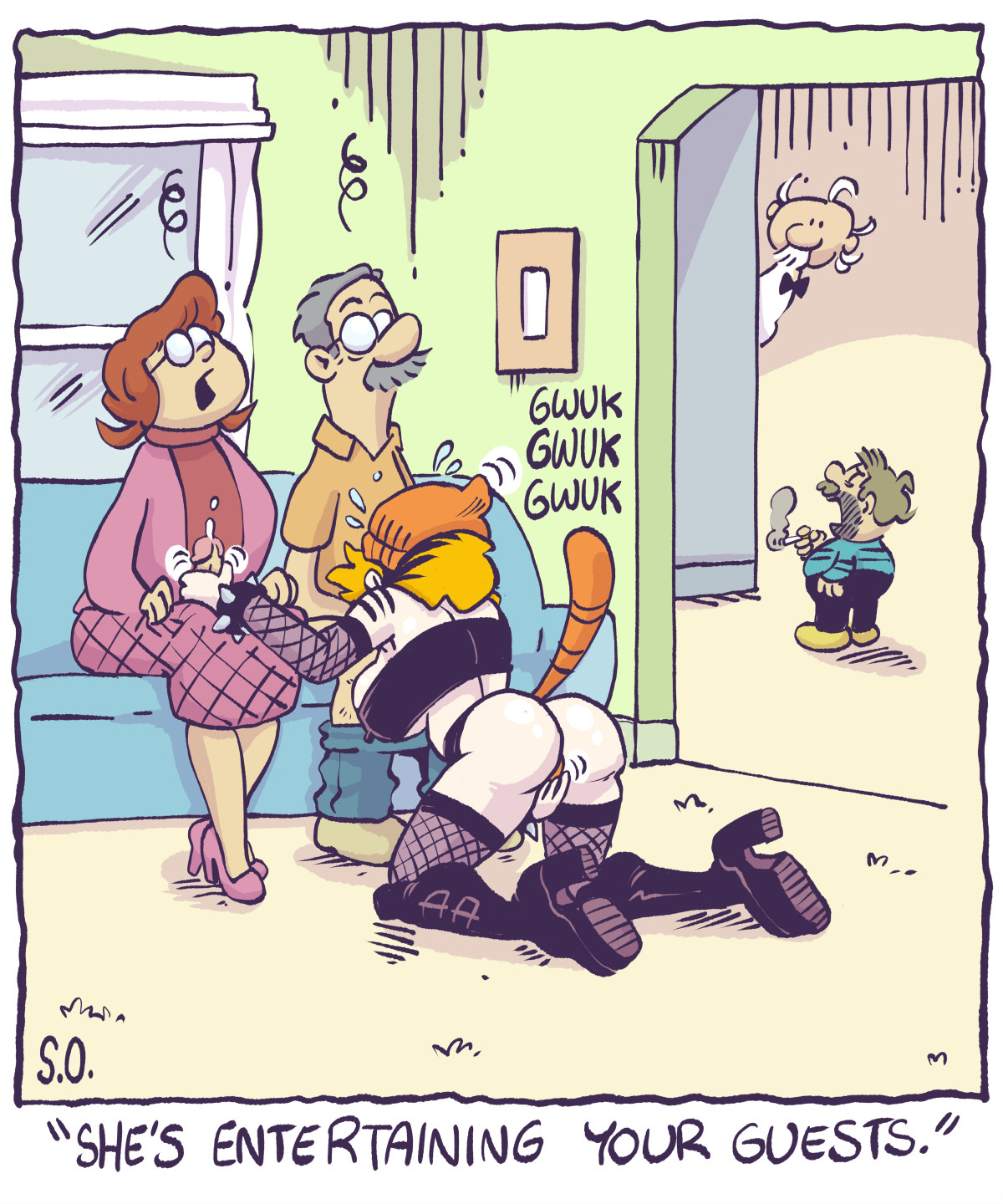 Seeping Ooze Goth Bimbo Heathcliff - Image 5