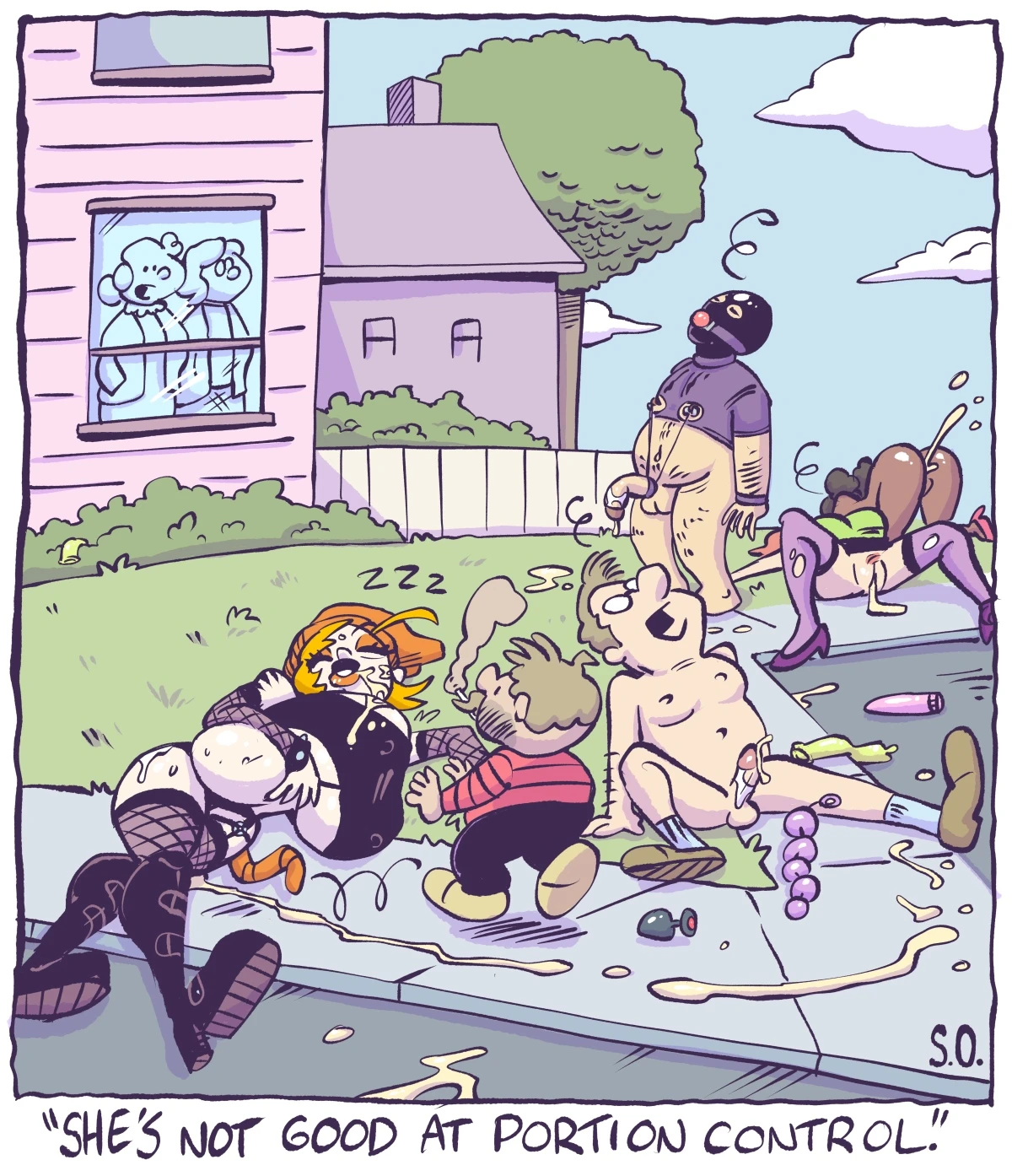 Seeping Ooze Goth Bimbo Heathcliff - Image 54