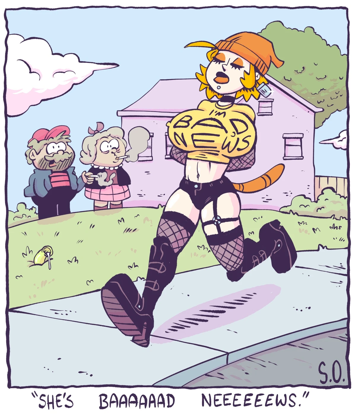 Seeping Ooze Goth Bimbo Heathcliff - Image 59