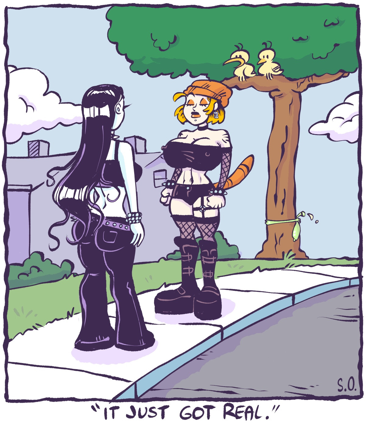 Seeping Ooze Goth Bimbo Heathcliff - Image 7