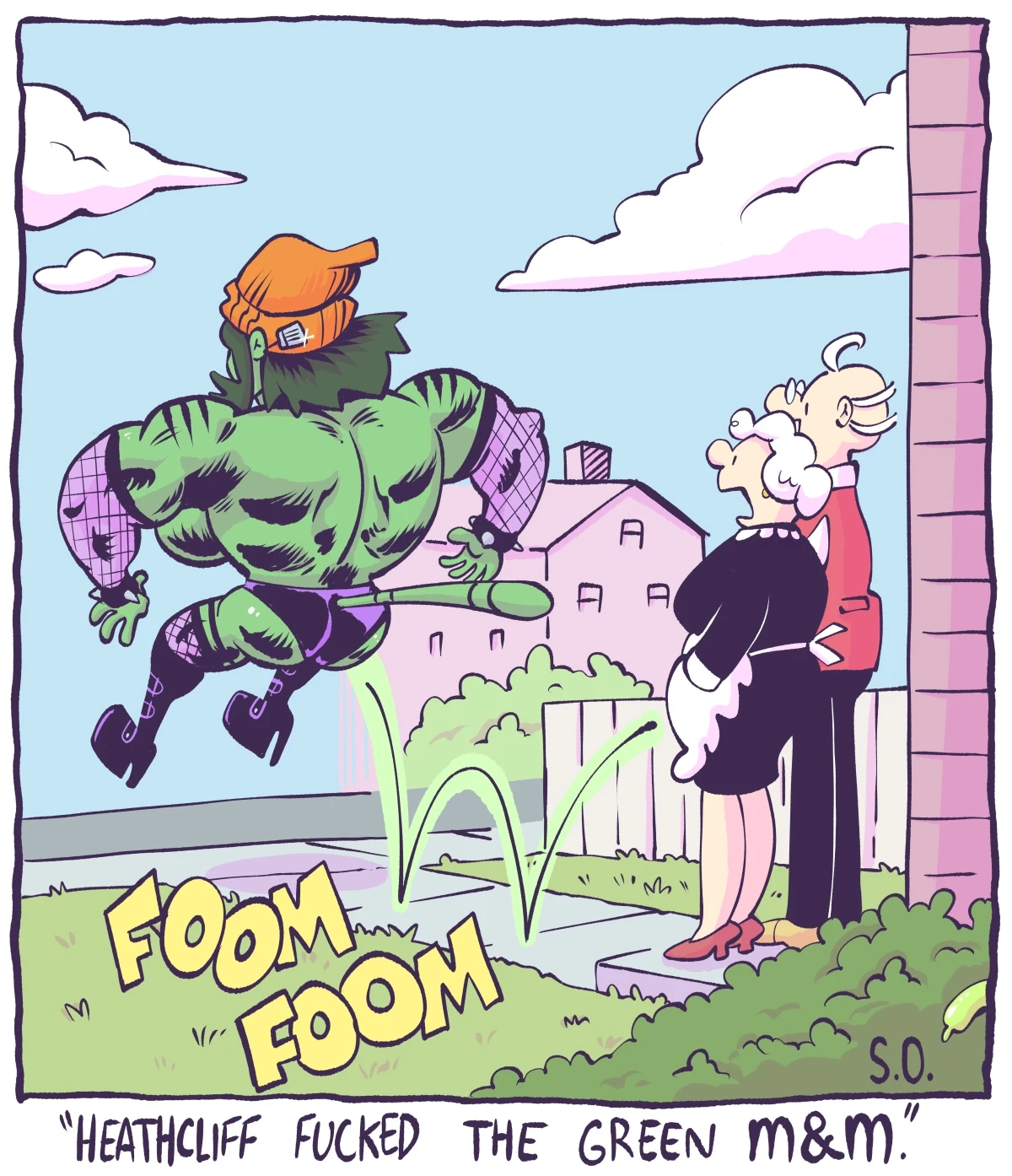 Seeping Ooze Goth Bimbo Heathcliff - Image 69