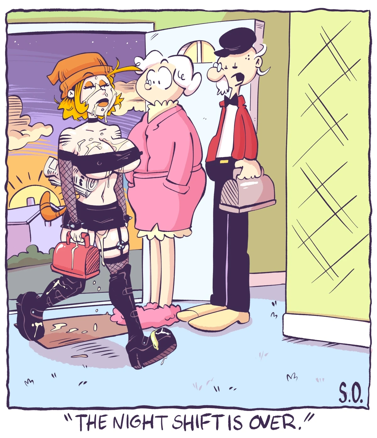 Seeping Ooze Goth Bimbo Heathcliff - Image 78