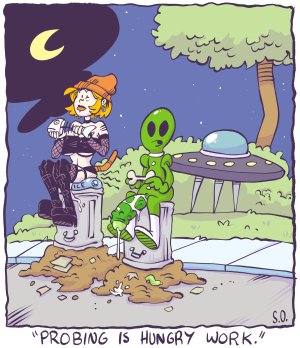 Seeping Ooze Goth Bimbo Heathcliff - Page 13