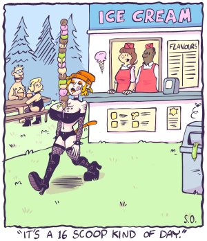 Seeping Ooze Goth Bimbo Heathcliff - Page 18