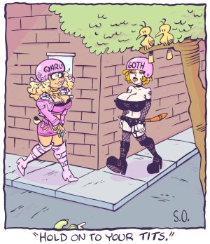 Seeping Ooze Goth Bimbo Heathcliff - Page 22