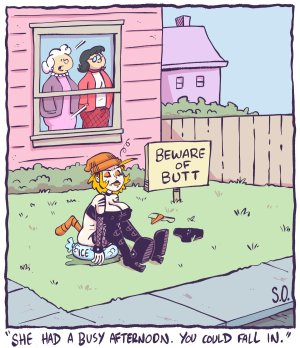 Seeping Ooze Goth Bimbo Heathcliff - Page 37