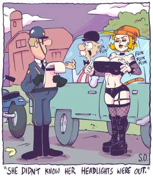 Seeping Ooze Goth Bimbo Heathcliff - Page 55