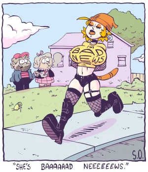 Seeping Ooze Goth Bimbo Heathcliff - Page 59