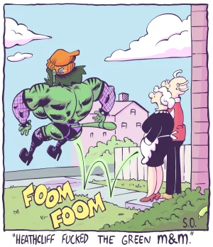 Seeping Ooze Goth Bimbo Heathcliff - Page 69