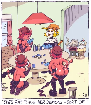 Seeping Ooze Goth Bimbo Heathcliff - Page 77