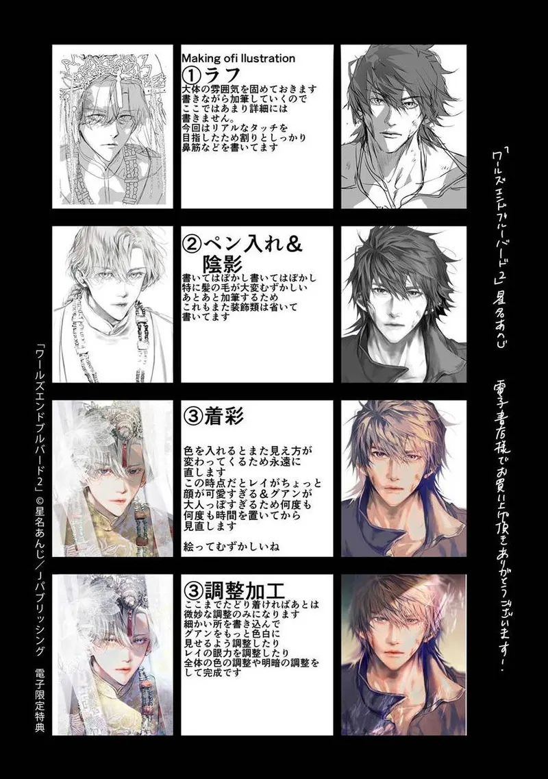Seina Anji Worlds End Blue Bird 末世青鸟 Ch. 4-10 特典 11-18 Chinese Digital - Image 280