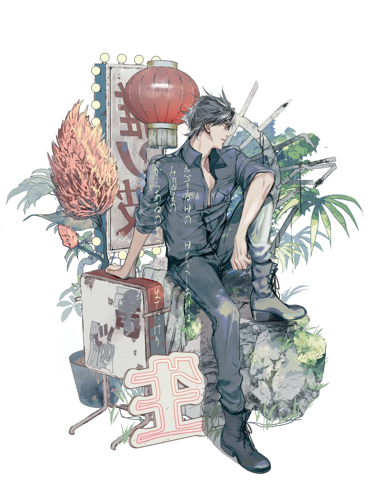 Seina Anji Worlds End Blue Bird 末世青鸟 Ch. 4-10 特典 11-18 Chinese Digital - Image 318