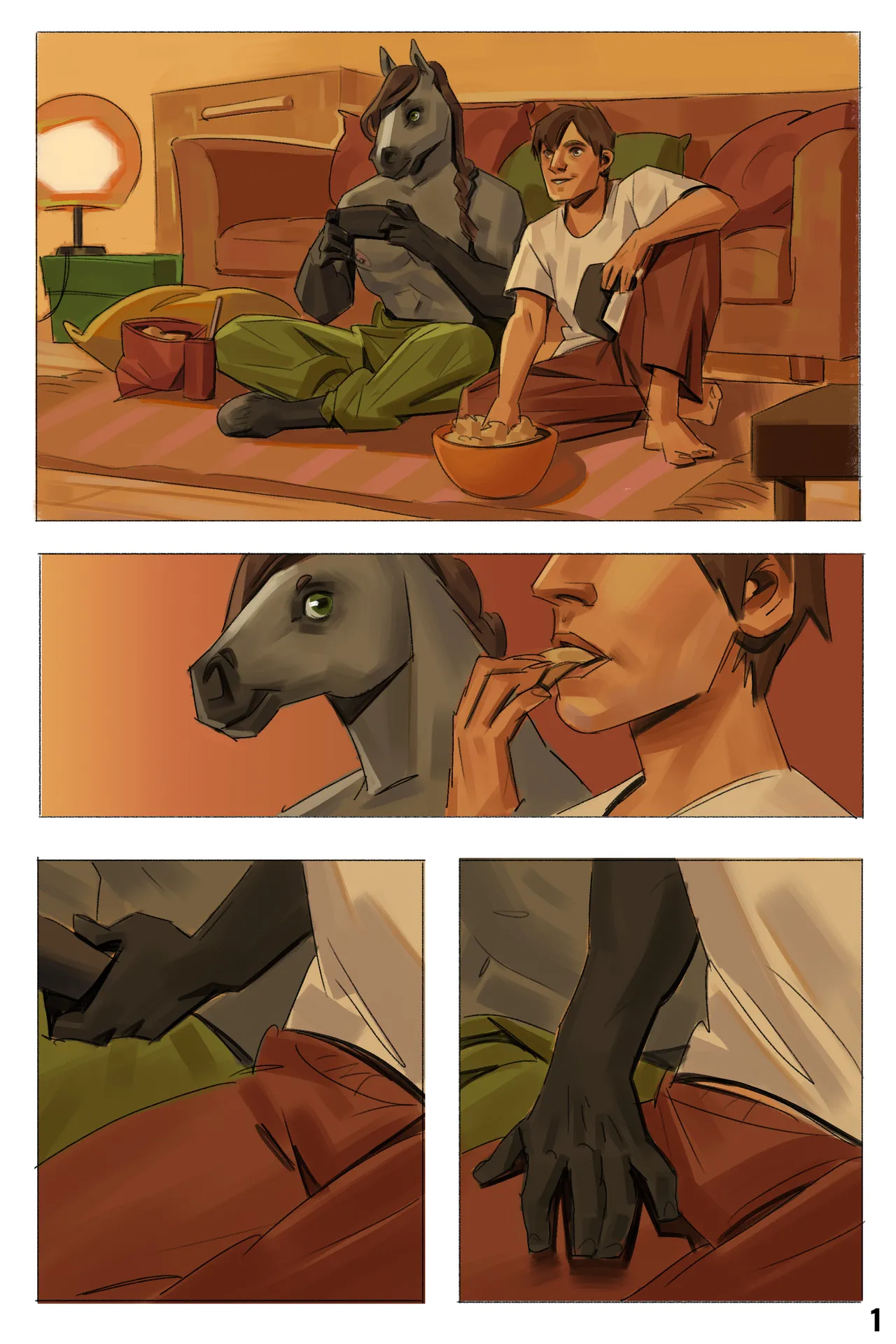 Selezneva Horsing Around - Image 1