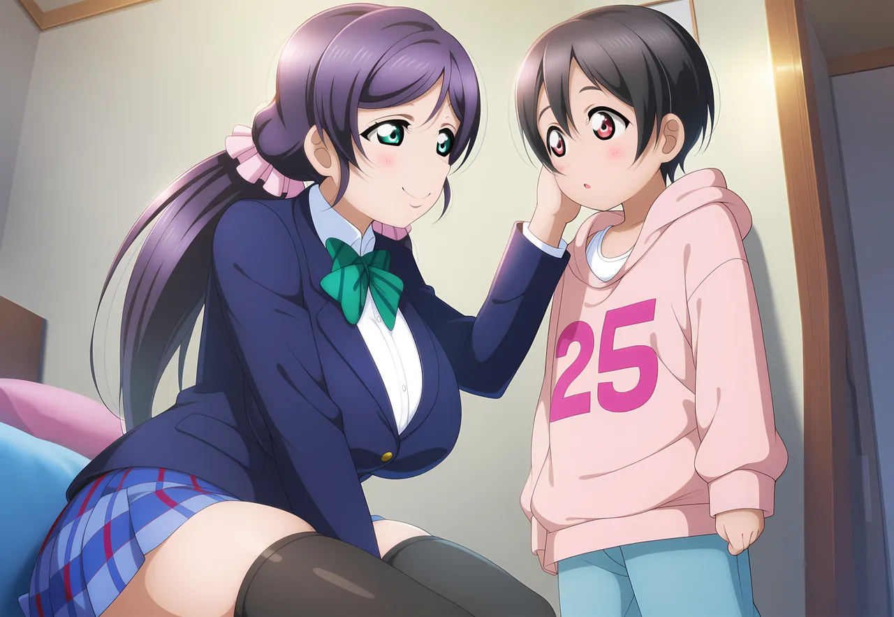 SEN-HWA - Nico, Eli Nozomi babysit Kotaro - Image 12