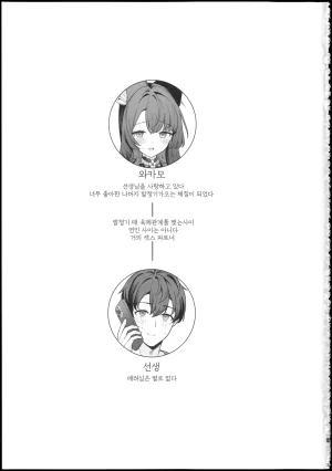 Sensei no Archive 15 NOMIYAGUMI Ichinomiya Junjou Renjou Hatsujou Kitsune -6- 순정연정발정여우-6- Blue Archive Korean Reminiscencely - Page 3