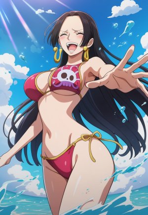 Sephiaton - Boa Hancock Anime-style Compilation 2025.02-2026 One Piece Patreon - Page 72