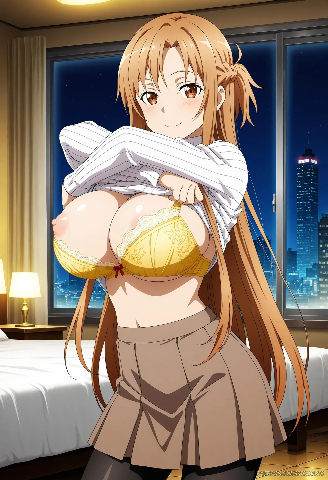 Setsuna Asuna Yuuki アスナ Valentine Special Patreon - Image 11