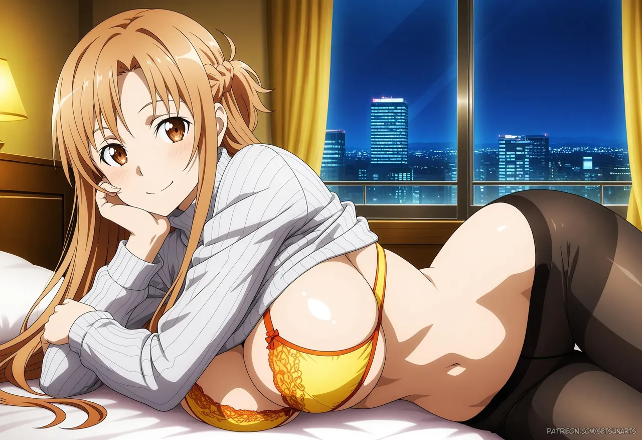 Setsuna Asuna Yuuki アスナ Valentine Special Patreon - Image 12