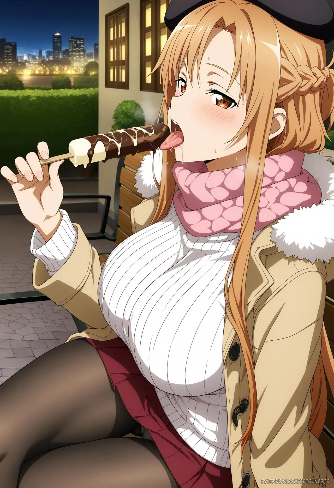 Setsuna Asuna Yuuki アスナ Valentine Special Patreon - Image 9