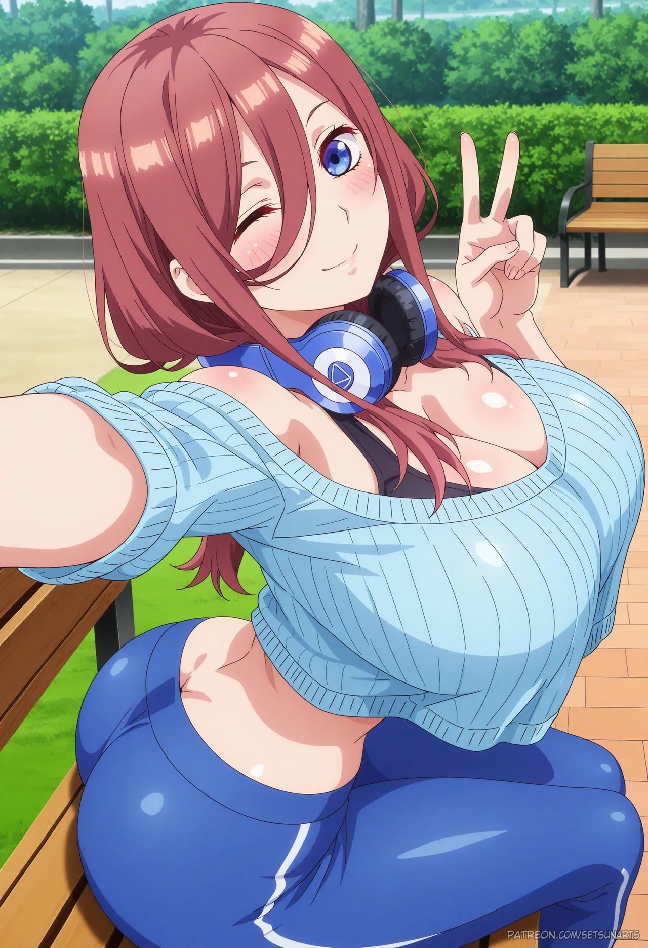 Setsuna Nakano Miku 中野三玖 Extras Patreon - Image 20