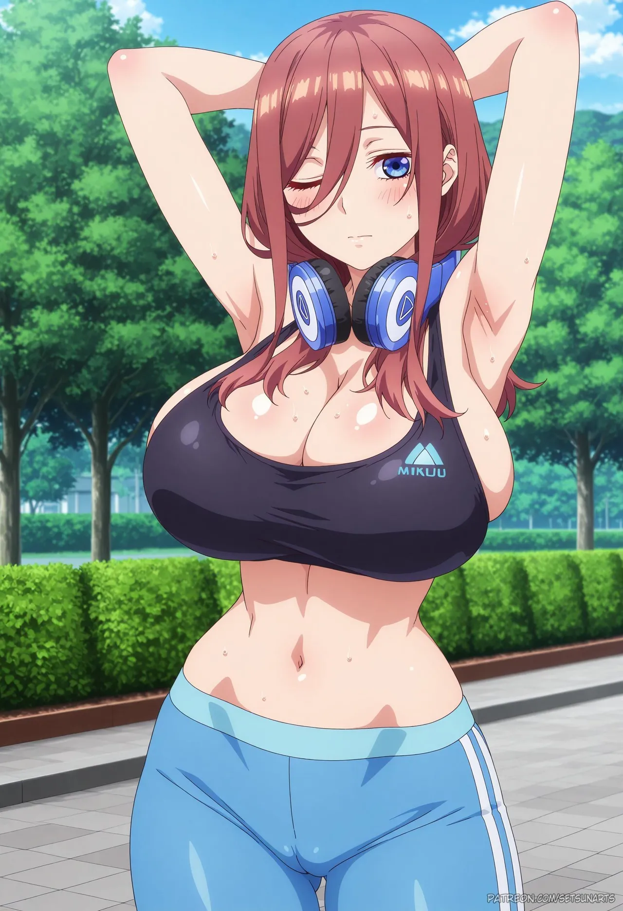 Setsuna Nakano Miku 中野三玖 Extras Patreon - Image 33