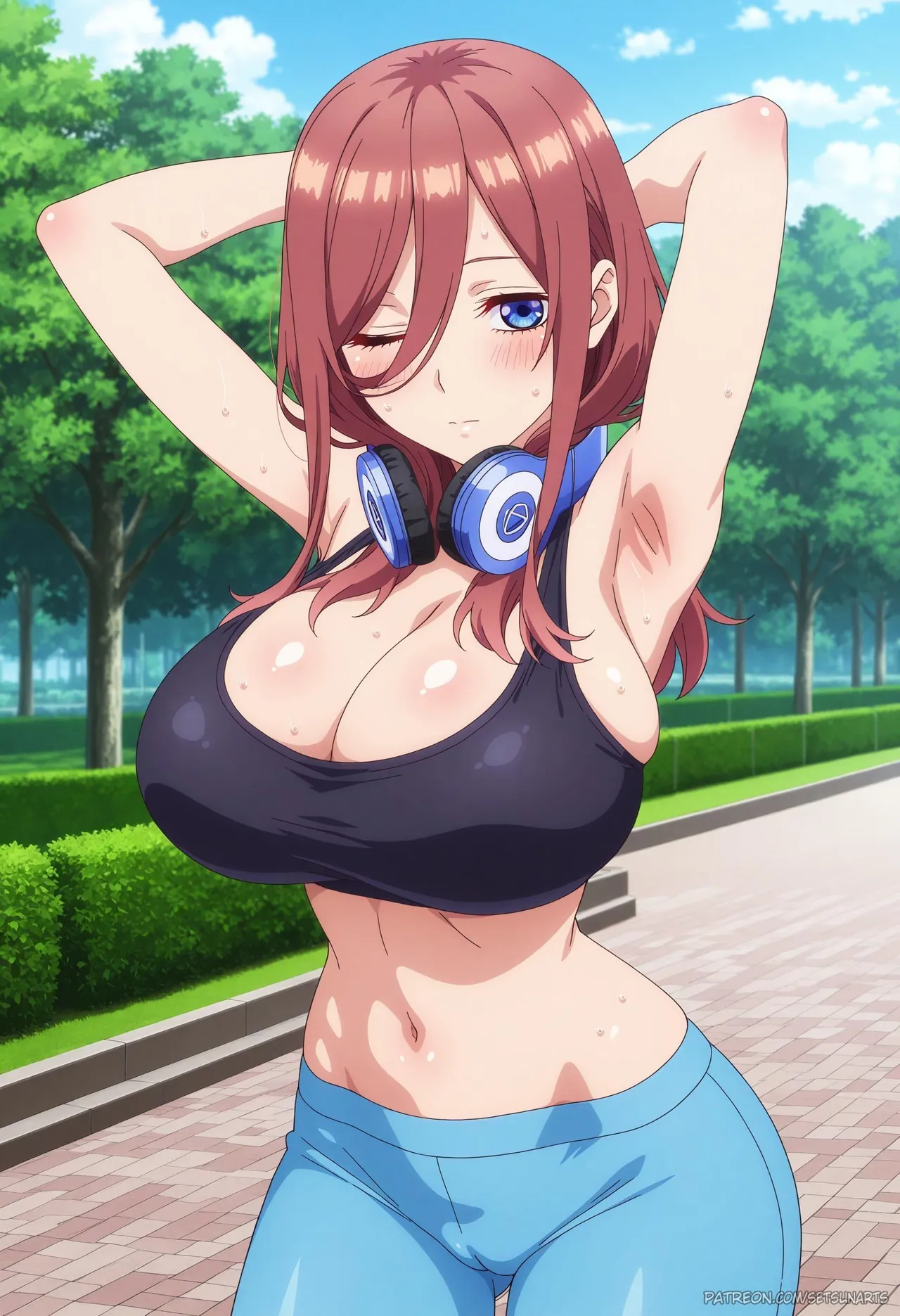 Setsuna Nakano Miku 中野三玖 Extras Patreon - Image 34